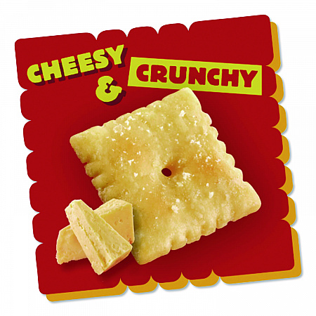 Cheez-it Crackers, 1.5 oz Bag, White Cheddar, 45/Carton (10892)