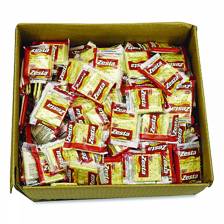 Zesta, Individually Wrapped, Saltine, 500/Carton (01008)