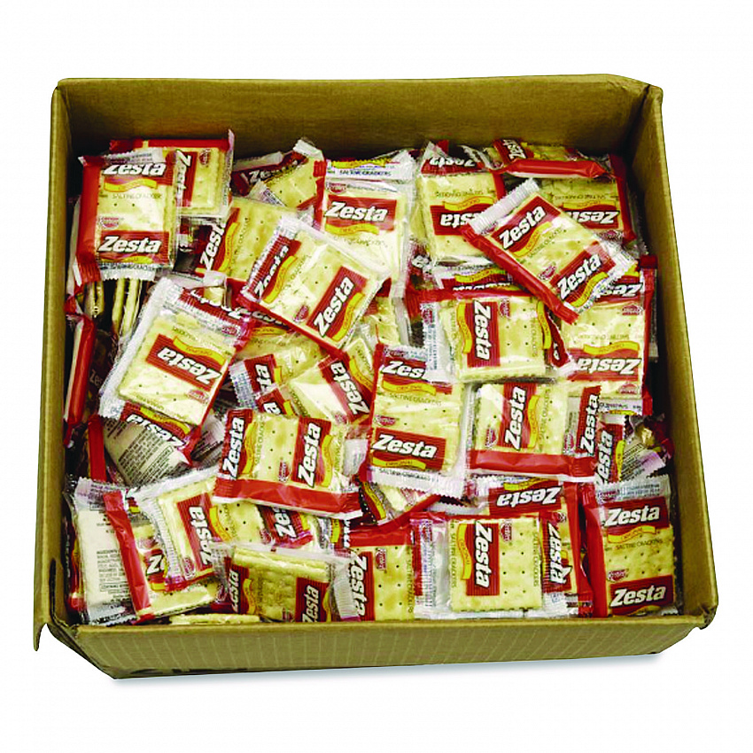 Zesta, Individually Wrapped, Saltine, 500/Carton (01008)