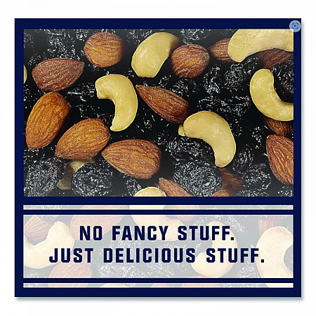Fresh Harvest Trail Mix, Raisin Almond Cashew, 4.5 oz Bag, 12/Box (08444)
