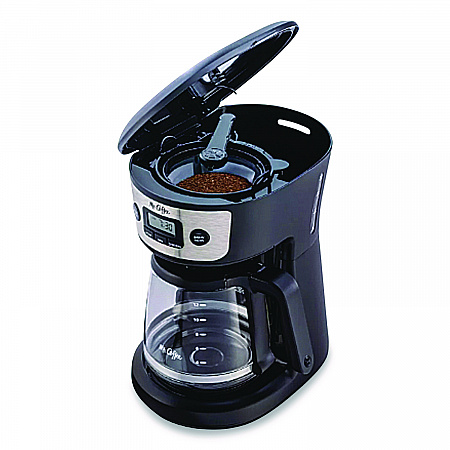 12-Cup Programmable Coffee Maker, Black/Stainless Steel (2176620)