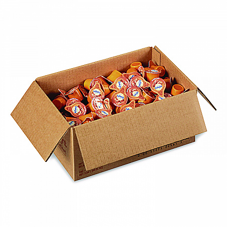 Flavored Liquid Non-Dairy Coffee Creamer, Hazelnut, 0.44 oz Mini Cups, 192/Carton (UPC0256100)