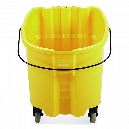 WaveBrake 2.0 Bucket, 35 qt, Plastic, Yellow (FG757088YEL)