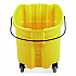 WaveBrake 2.0 Bucket, 35 qt, Plastic, Yellow (FG757088YEL)