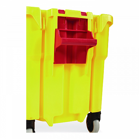 WaveBrake 2.0 Bucket, 35 qt, Plastic, Yellow (FG757088YEL)