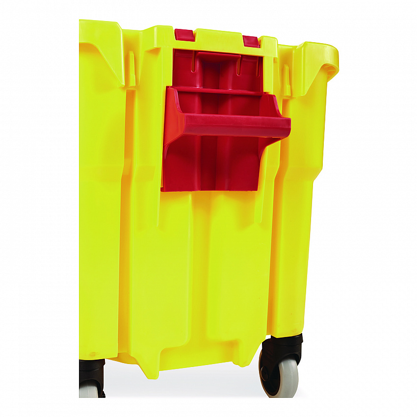 WaveBrake 2.0 Bucket, 35 qt, Plastic, Yellow (FG757088YEL)