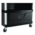 Xtra Equipment Cart, Plastic, 3 Shelves, 300 lb Capacity, 20.75