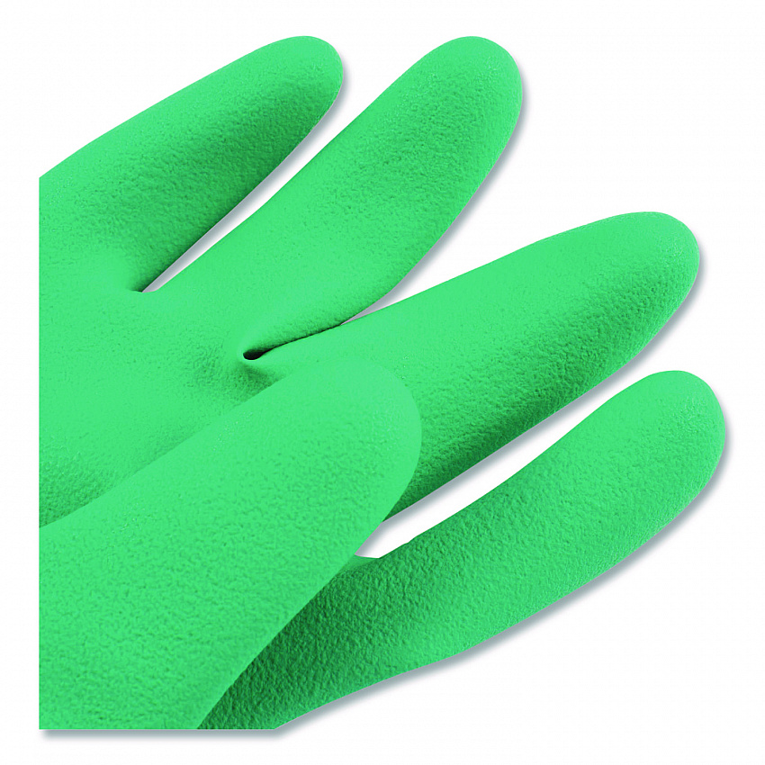 Nitrile Dishwashing Gloves, 21" Long, Small, Green, Pair (19NUS)