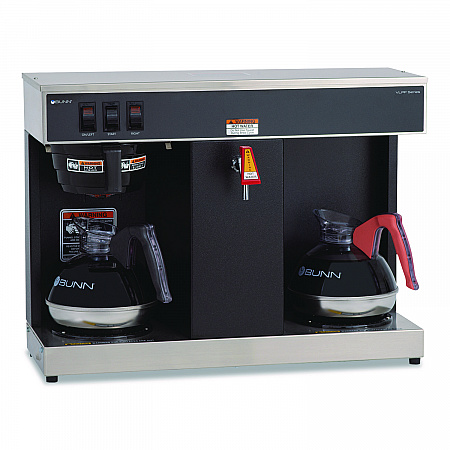 VLPF 12-Cup Automatic Coffee Brewer, Gray/Stainless Steel (074000005)