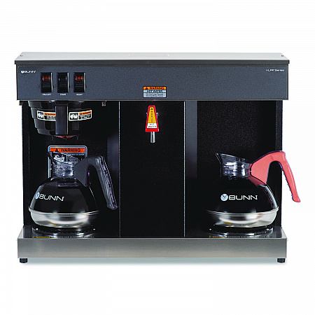 VLPF 12-Cup Automatic Coffee Brewer, Gray/Stainless Steel (074000005)