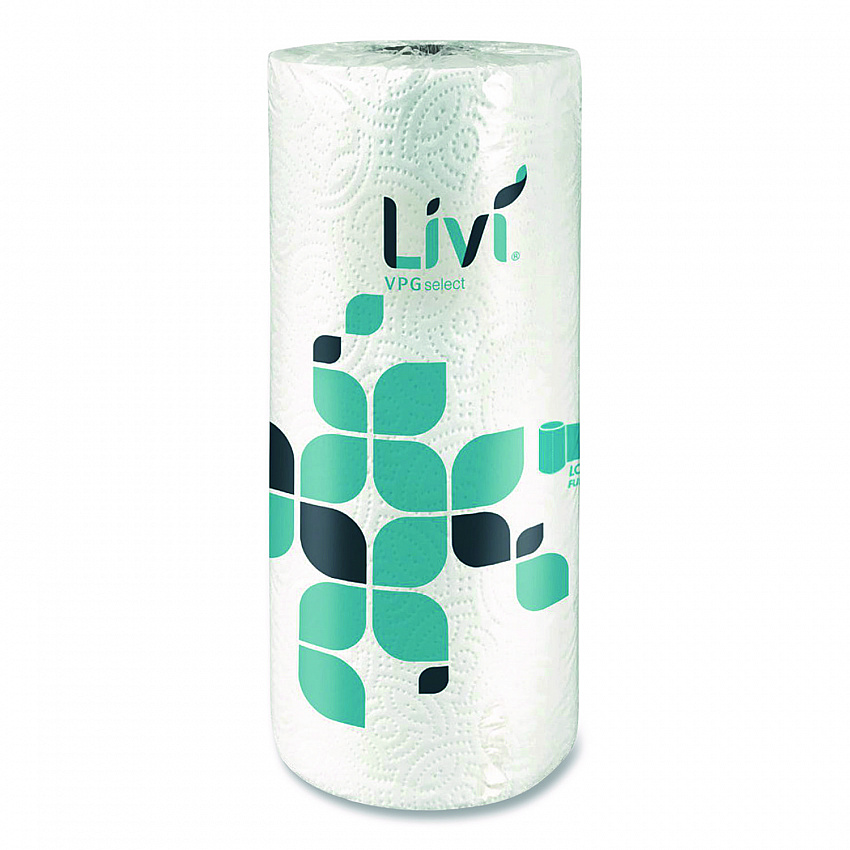 Kitchen Roll Towel, 2-Ply, 5 x 11, White, 170 Sheets/Roll, 24 Rolls/Carton (41508)