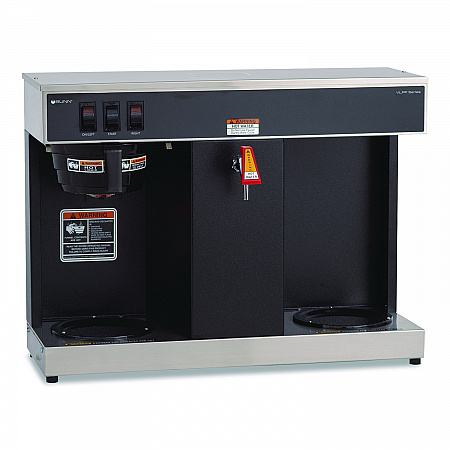 VLPF 12-Cup Automatic Coffee Brewer, Gray/Stainless Steel (074000005)