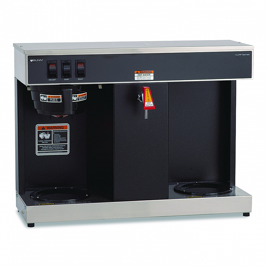 VLPF 12-Cup Automatic Coffee Brewer, Gray/Stainless Steel (074000005)