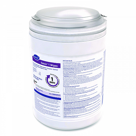 Oxivir 1 Wipes, 1-Ply, 6 x 7, 160/Canister, 12 Canisters/Carton (100850923)