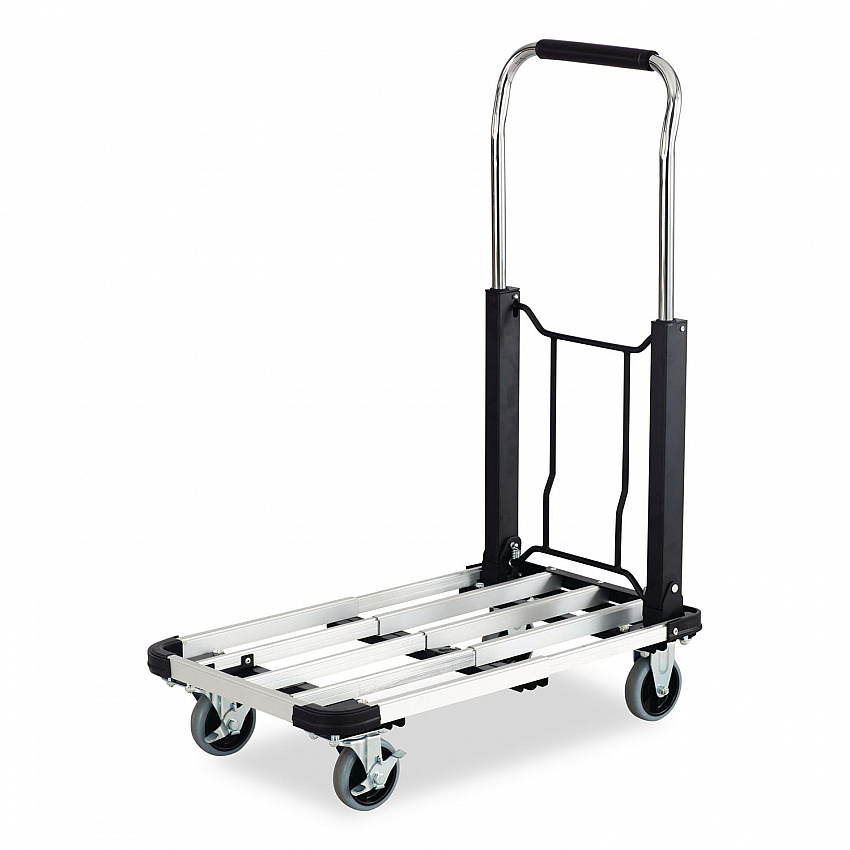 Stow-Away Collapsible Medium Hand Truck, 275 lb Capacity, 19 x 17.75 x 38.75, Aluminum (4062)