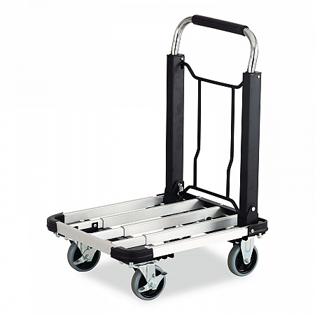Stow-Away Collapsible Medium Hand Truck, 275 lb Capacity, 19 x 17.75 x 38.75, Aluminum (4062)