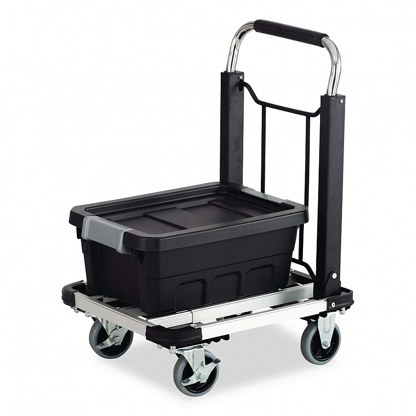 Stow-Away Collapsible Medium Hand Truck, 275 lb Capacity, 19 x 17.75 x 38.75, Aluminum (4062)