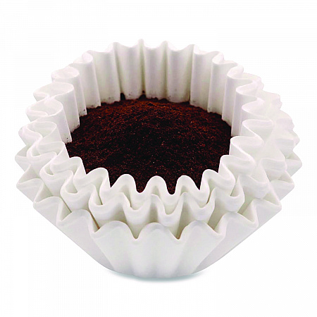 Basket Filters for Commercial Coffeemakers, 12 Cup Size, 1,000/Carton (ROC48101)
