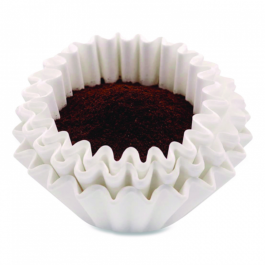 Basket Filters for Commercial Coffeemakers, 12 Cup Size, 1,000/Carton (ROC48101)