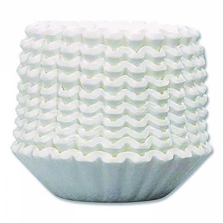 Commercial Coffee Filters, 10 gal Urn Style, Flat Bottom, 25/Cluster, 10 Clusters/Carton (10GAL23X9)