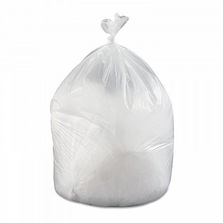 High-Density Commercial Can Liner Value Pack, 60 gal, 19 mic, 38