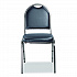 9200 Series Premium Upholstered Stack Chair, Vinyl, Supports 500 lb, 19