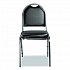 9200 Series Premium Upholstered Stack Chair, Vinyl, Supports Up to 500 lb,19