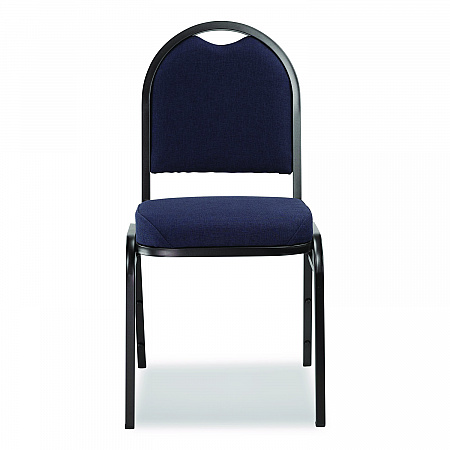 9200 Series Premium Upholstered Stack Chair, Fabric, Supports 500 lbs, 19