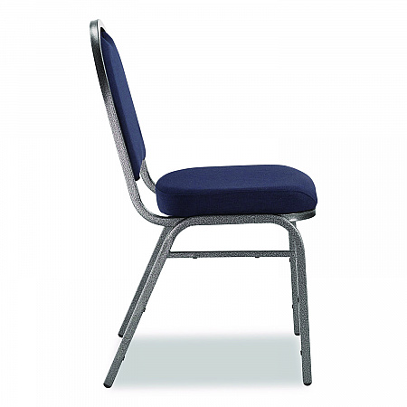 9200 Series Premium Upholstered Stack Chair, Fabric, Supports 500 lb, 19