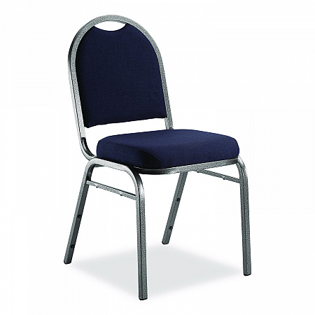9200 Series Premium Upholstered Stack Chair, Fabric, Supports 500 lb, 19