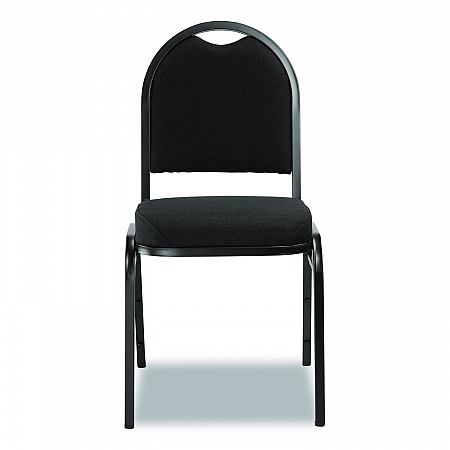 9200 Series Premium Upholstered Stack Chair, Fabric, Supports 500 lb,19
