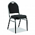 9200 Series Premium Upholstered Stack Chair, Fabric, Supports 500 lb,19