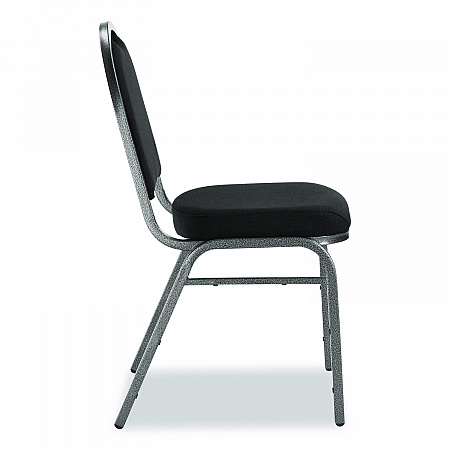 9200 Series Premium Upholstered Stack Chair, Fabric, Supports 500 lb, 19