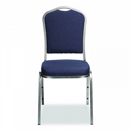 9300 Series Deluxe Upholstered Stack Chair, Fabric, Supports 500 lb, 19