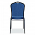 9300 Series Deluxe Upholstered Stack Chair, Fabric, Supports 500 lb, 19