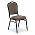 9300 Series Deluxe Upholstered Stack Chair, Fabric, Supports 500 lb, 19