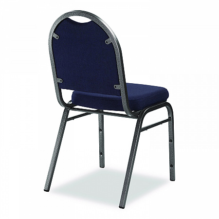 9200 Series Premium Upholstered Stack Chair, Fabric, Supports 500 lb, 19