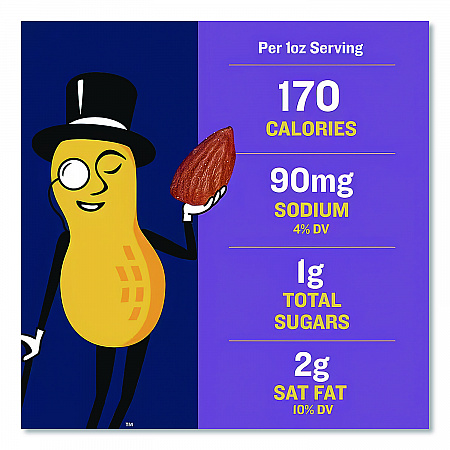 Salted Mixed Nuts, 27 oz Canister (01857)