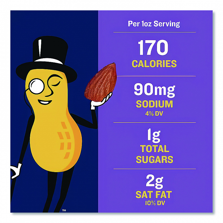 Salted Mixed Nuts, 27 oz Canister (01857)
