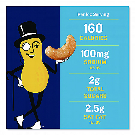 Salted Cashew Halves and Pieces, 26 oz Canister (01858)