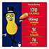 Cocktail Peanuts, Salted, 35 oz Canister (07615)