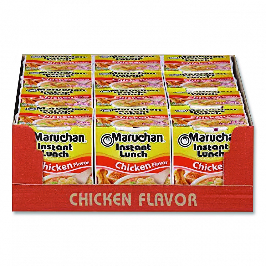 Instant Lunch, Chicken, 2.25 oz Cups, 12/Carton (00121)