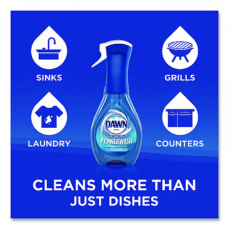 Platinum Powerwash Dish Spray, Fresh Scent, 16 oz Spray Bottle (52364)