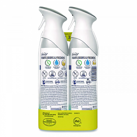 AIR, Crisp Clean, 8.8 oz Aerosol Spray, 2/Pack (97806)