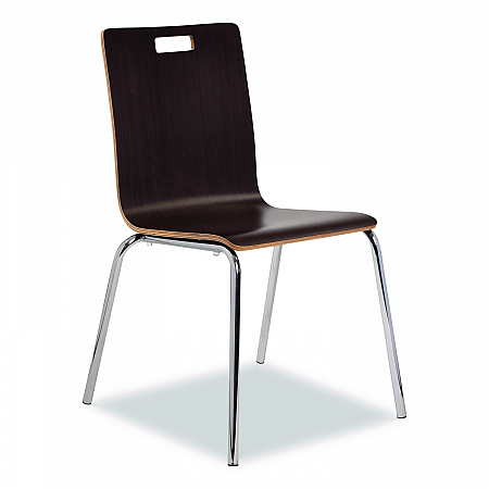 Bushwick Series Bentwood Chair, Supports Up to 500 lb, 18