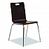 Bushwick Series Bentwood Chair, Supports Up to 500 lb, 18