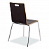Bushwick Series Bentwood Chair, Supports Up to 500 lb, 18