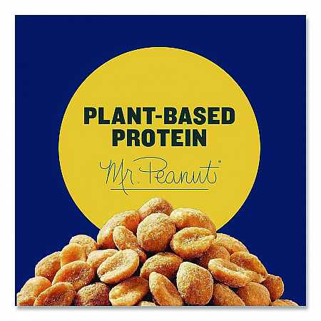 Honey Roasted Peanuts, 2.5 oz Tube, 15/Box (01652)