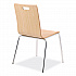 Bushwick Series Bentwood Chair, Supports Up to 500 lb, 18