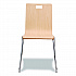 Bushwick Series Bentwood Chair, Supports Up to 500 lb, 18